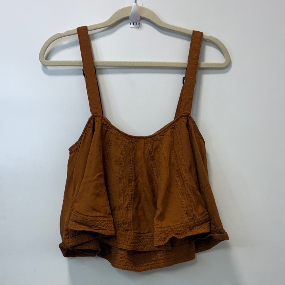 ANTHROPOLOGIE RUST CAMISOLE TOP!! - Picture 3 of 11